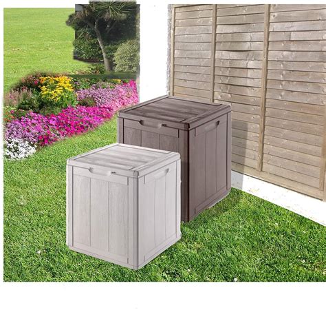 very small outdoor storage boxes